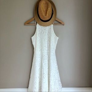 Lacy White Bleuh Ciel Dress XS